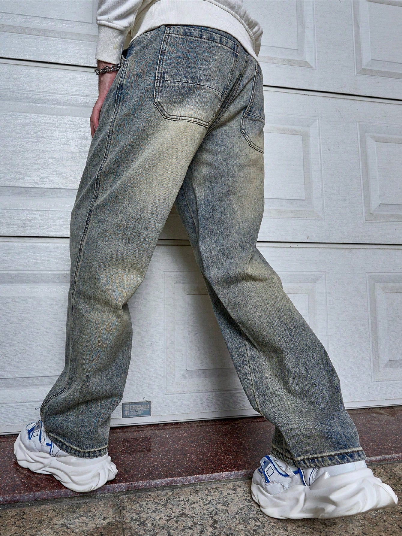Sven | Dark Blue Men's Straight-Fit Jeans