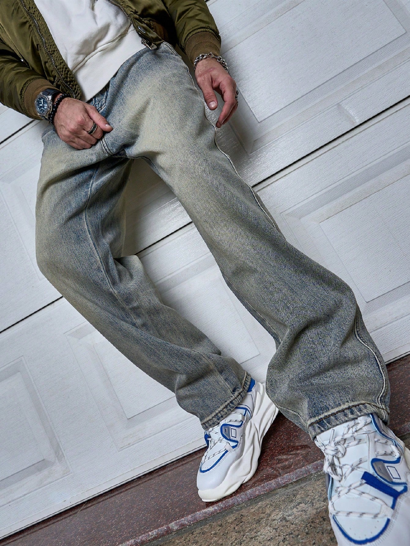 Sven | Dark Blue Men's Straight-Fit Jeans