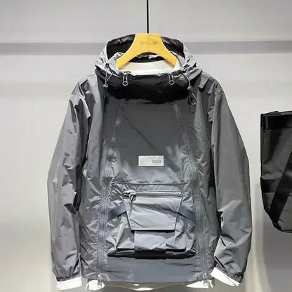Sven | Double Zip Hooded Jacket