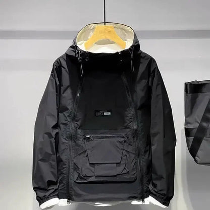 Sven | Double Zip Hooded Jacket