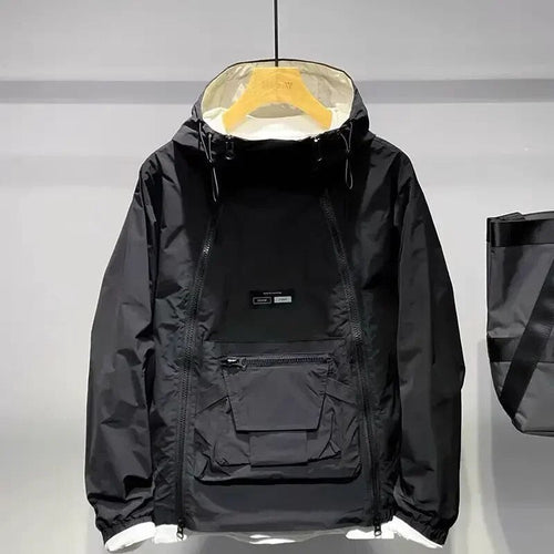 Sven | Double Zip Hooded Jacket