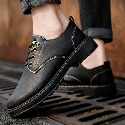 Thijs | Comfortable men's lace-up shoes in solid colour