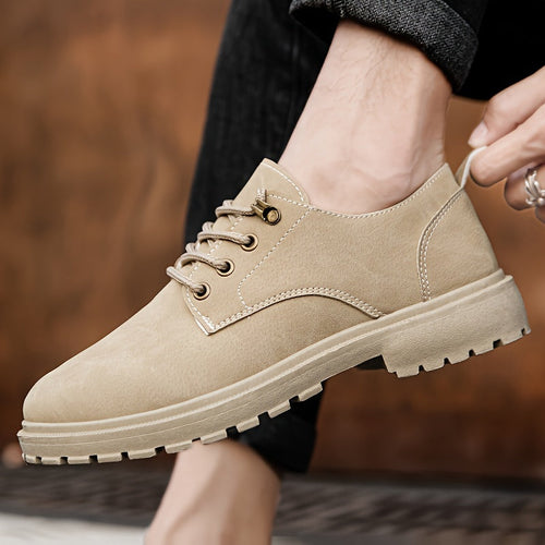 Thijs | Comfortable men's lace-up shoes in solid colour