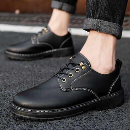 Thijs | Comfortable men's lace-up shoes in solid colour