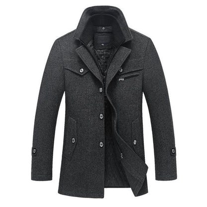 Thijs | Thick Winter Business Men's Coat