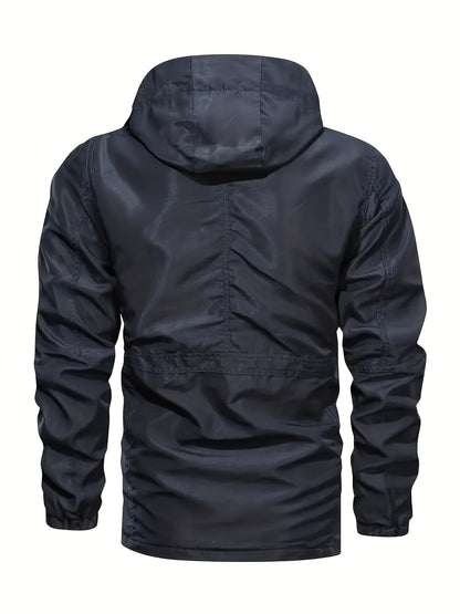 Thijs | Men's outdoor sports jacket with detachable hood