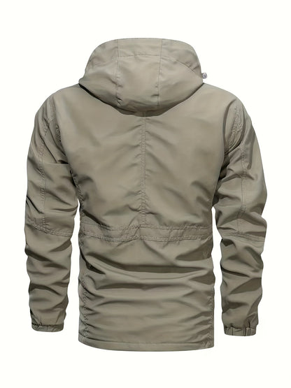 Thijs | Men's outdoor sports jacket with detachable hood