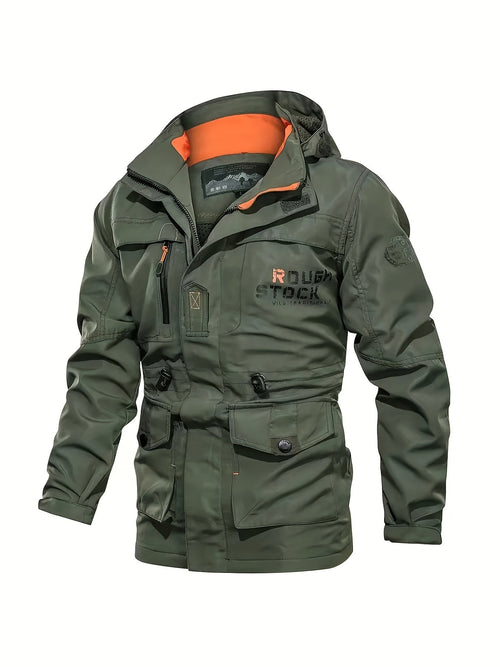 Thijs | Men's outdoor sports jacket with detachable hood