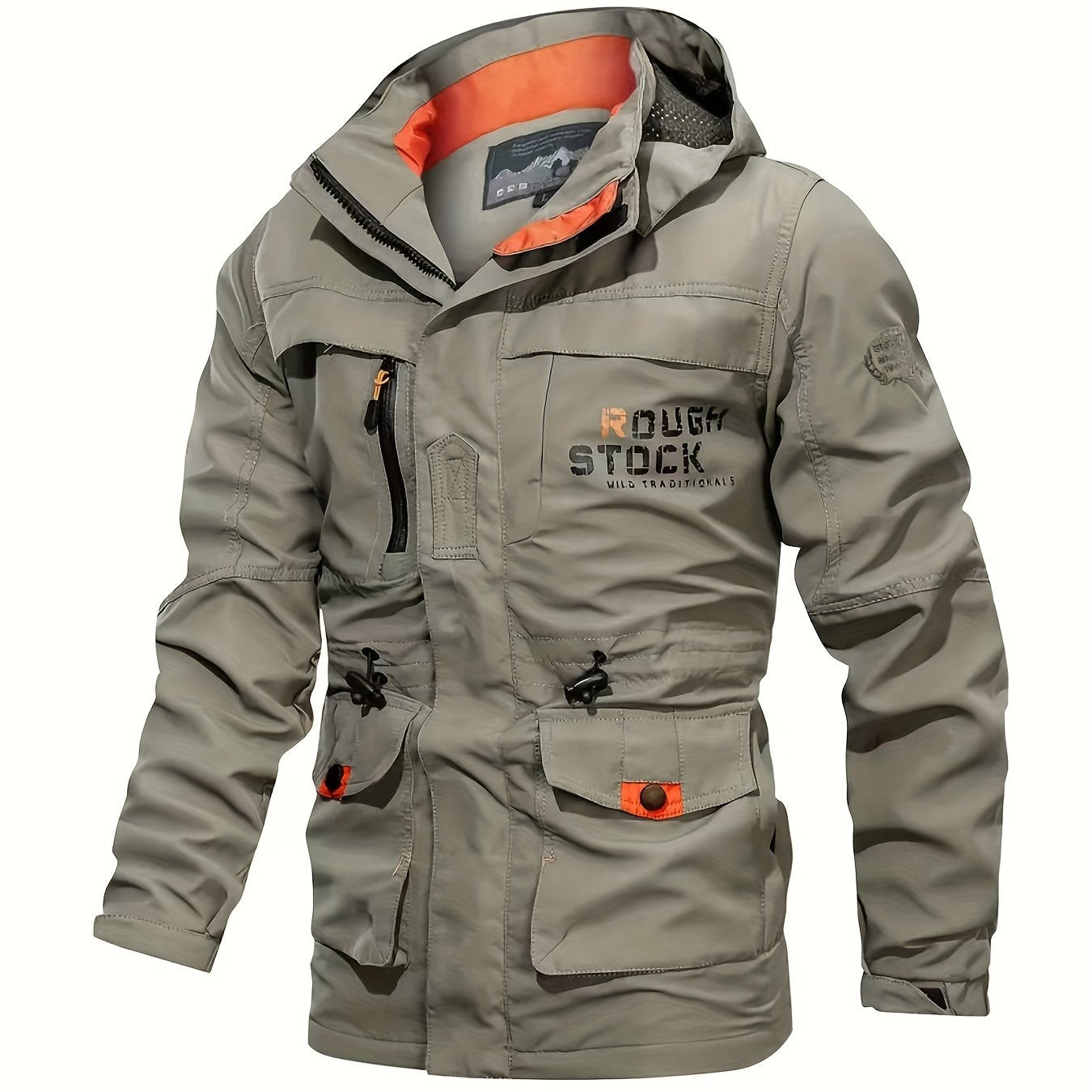 Thijs | Men's outdoor sports jacket with detachable hood