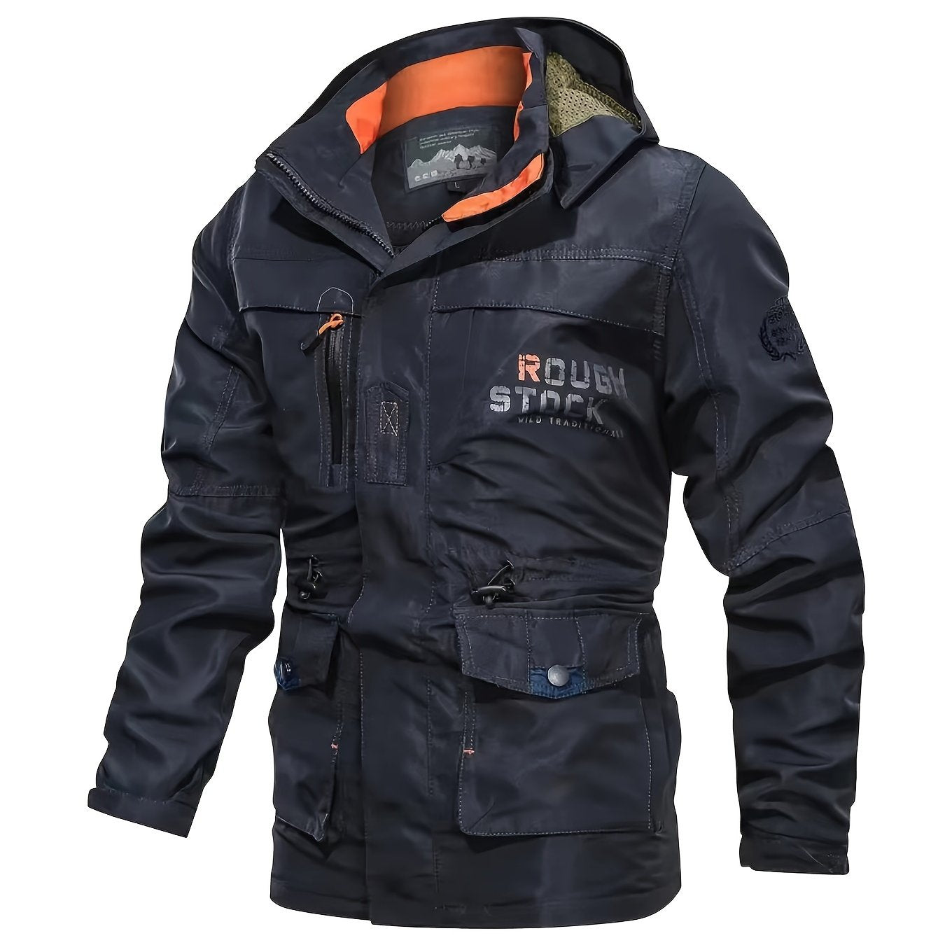Thijs | Men's outdoor sports jacket with detachable hood
