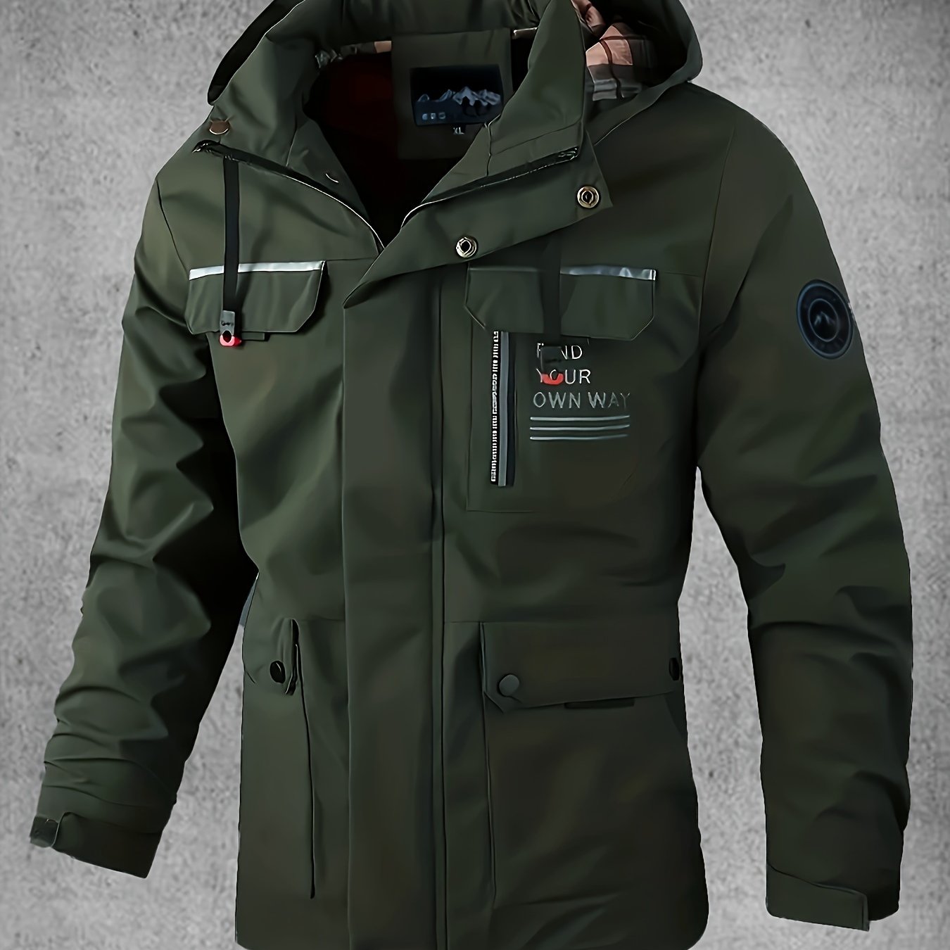 Thijs | Waterproof & windproof men's softshell jacket with hood and multiple pockets