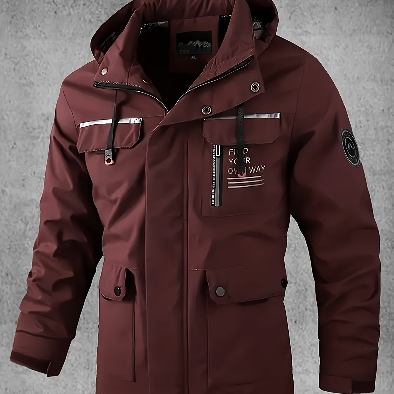 Thijs | Waterproof & windproof men's softshell jacket with hood and multiple pockets