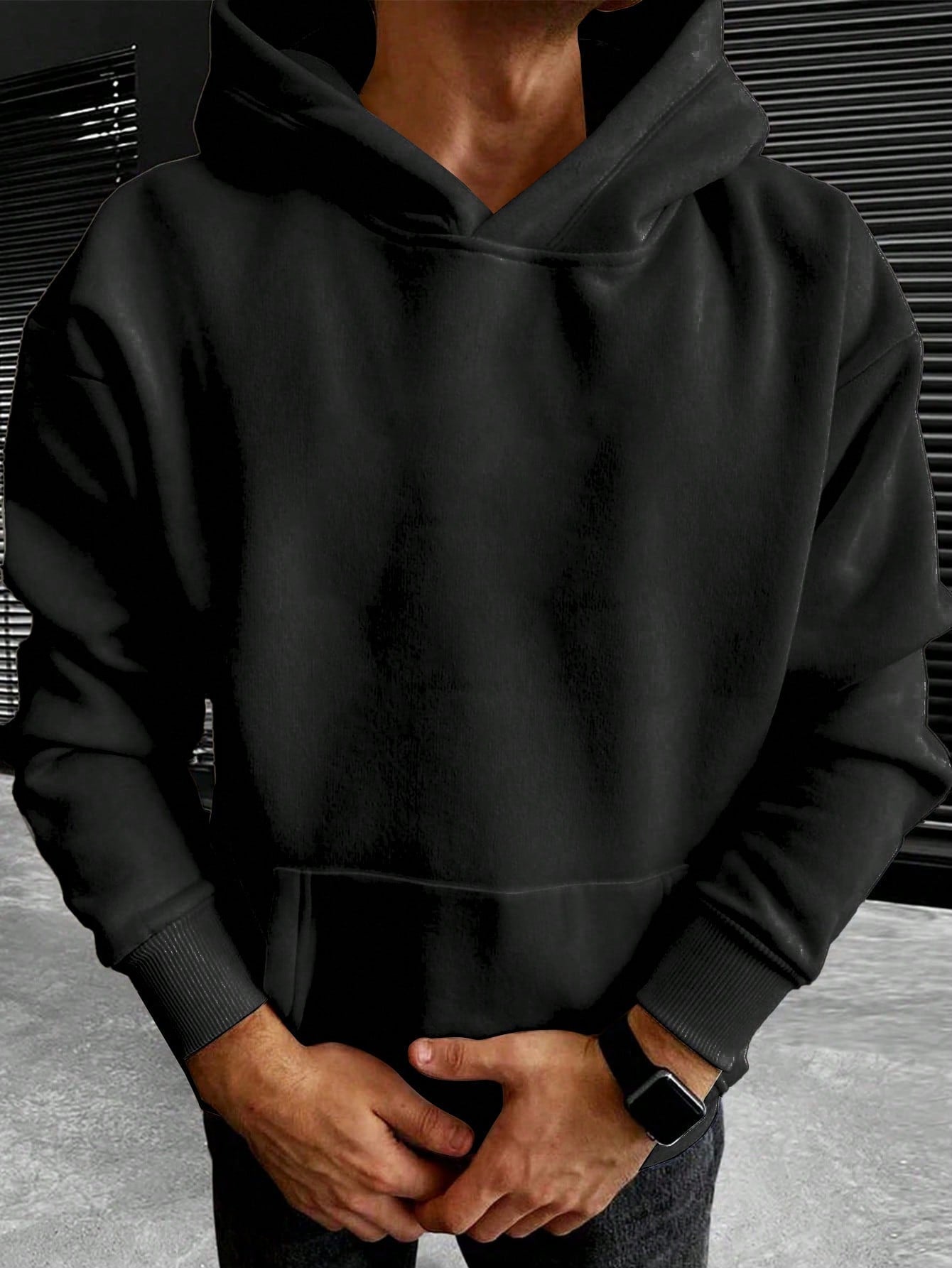 Tim | Plain Colour Men's Hoodie