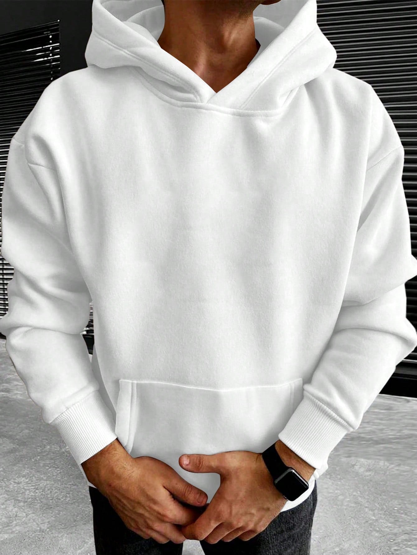 Tim | Plain Colour Men's Hoodie