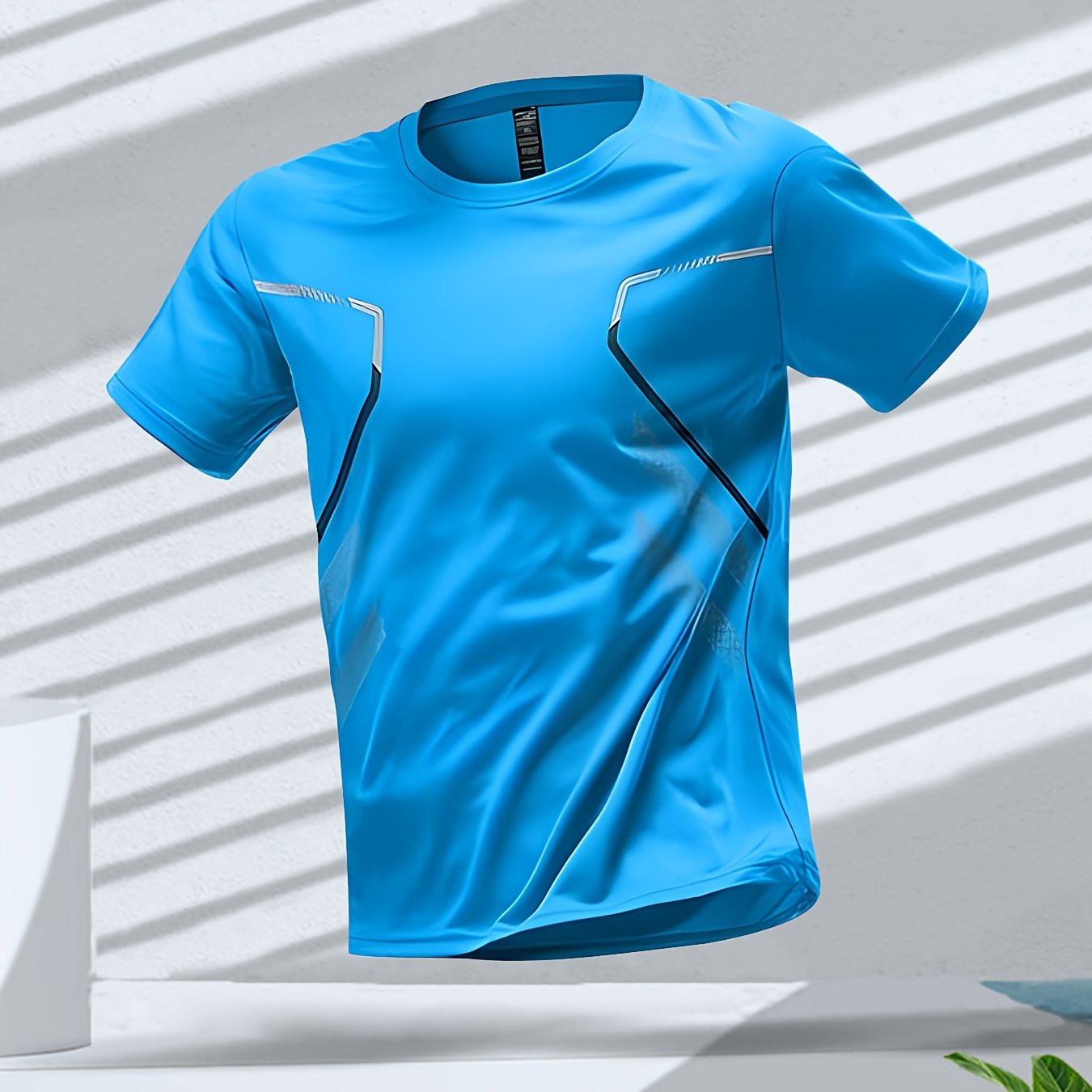 Tom | Colourful Men's Sports T-Shirt with Quick-Drying Short Sleeves