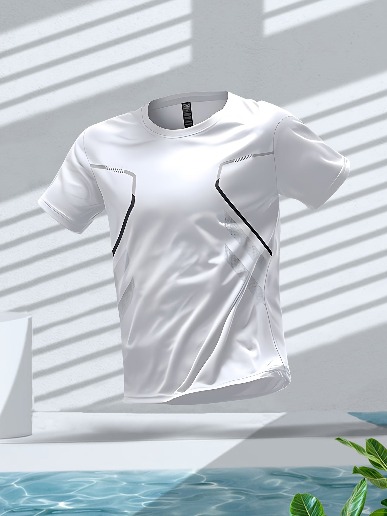 Tom | Colourful Men's Sports T-Shirt with Quick-Drying Short Sleeves