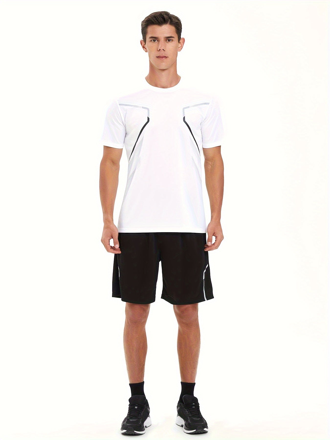 Tom | Colourful Men's Sports T-Shirt with Quick-Drying Short Sleeves