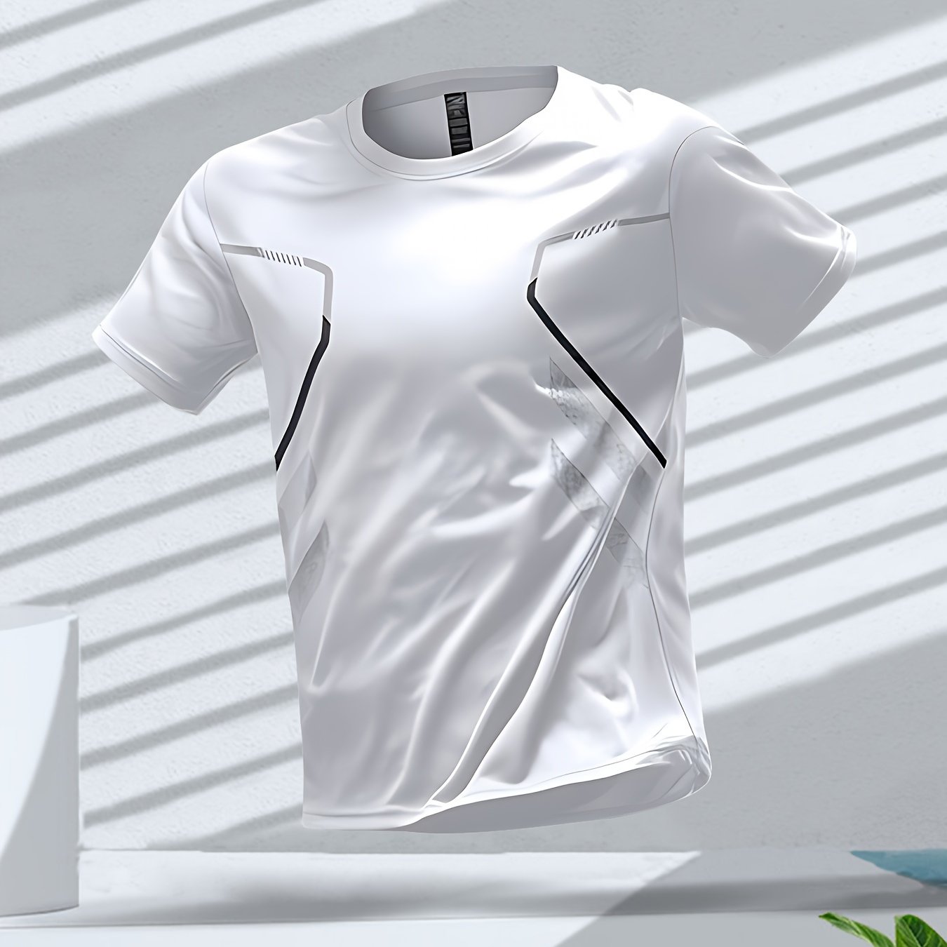 Tom | Colourful Men's Sports T-Shirt with Quick-Drying Short Sleeves