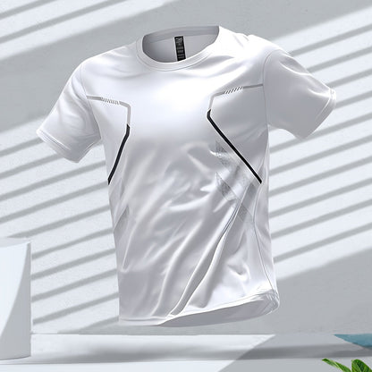 Tom | Colourful Men's Sports T-Shirt with Quick-Drying Short Sleeves