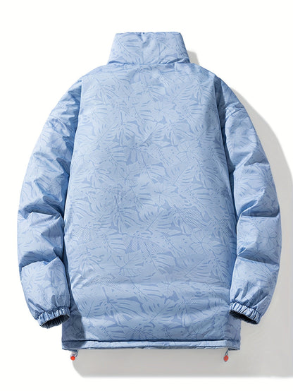 Tom | Reversible Thick Jacket with Stand-Up Collar and Long Sleeves