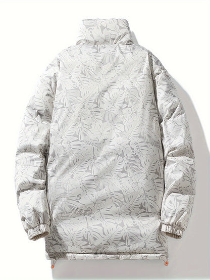 Tom | Reversible Thick Jacket with Stand-Up Collar and Long Sleeves