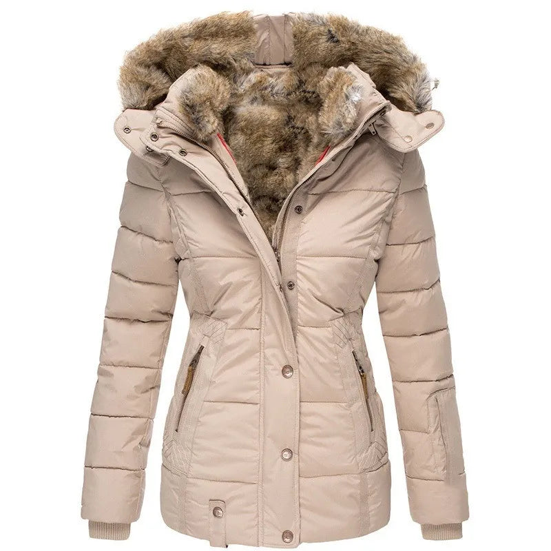 Tommy | women's jacket with collar and fur