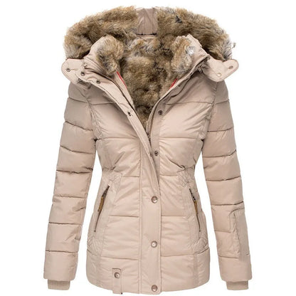 Tommy | women's jacket with collar and fur