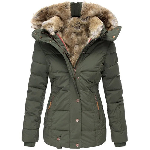 Tommy | women's jacket with collar and fur