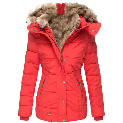 Tommy | women's jacket with collar and fur