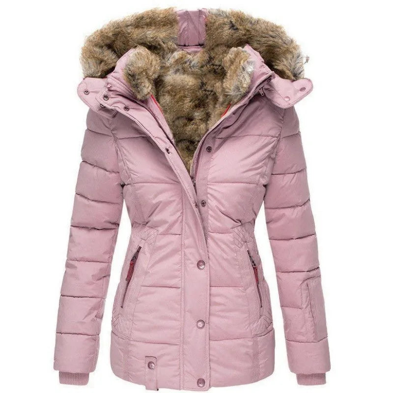 Tommy | women's jacket with collar and fur