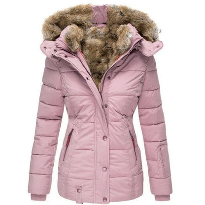 Tommy | women's jacket with collar and fur