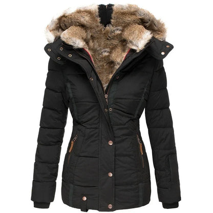 Tommy | women's jacket with collar and fur