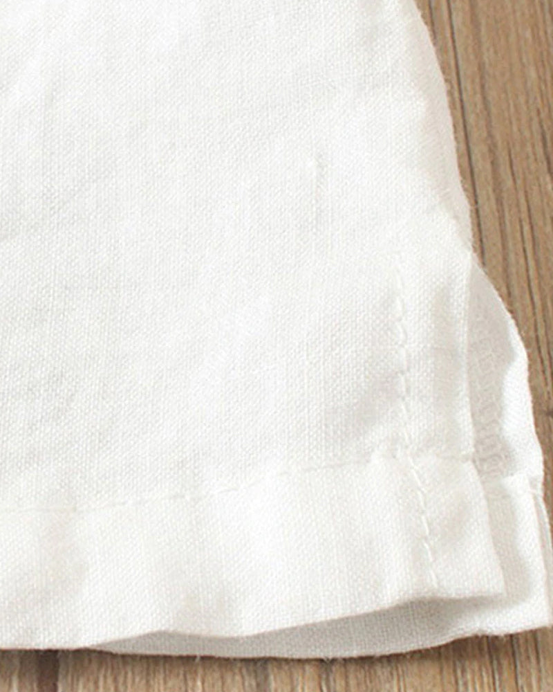 Vera | Plain T-shirt with Round Neck and Short Sleeves