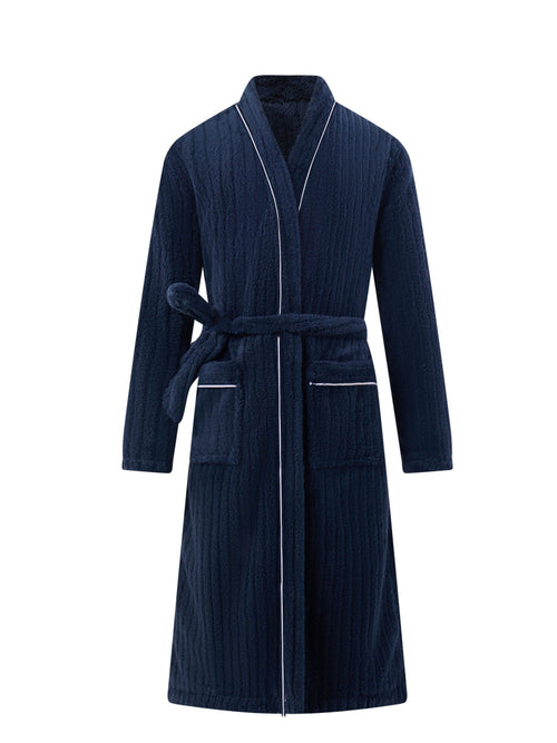 Vincent | Comfortable Plain Bathrobe