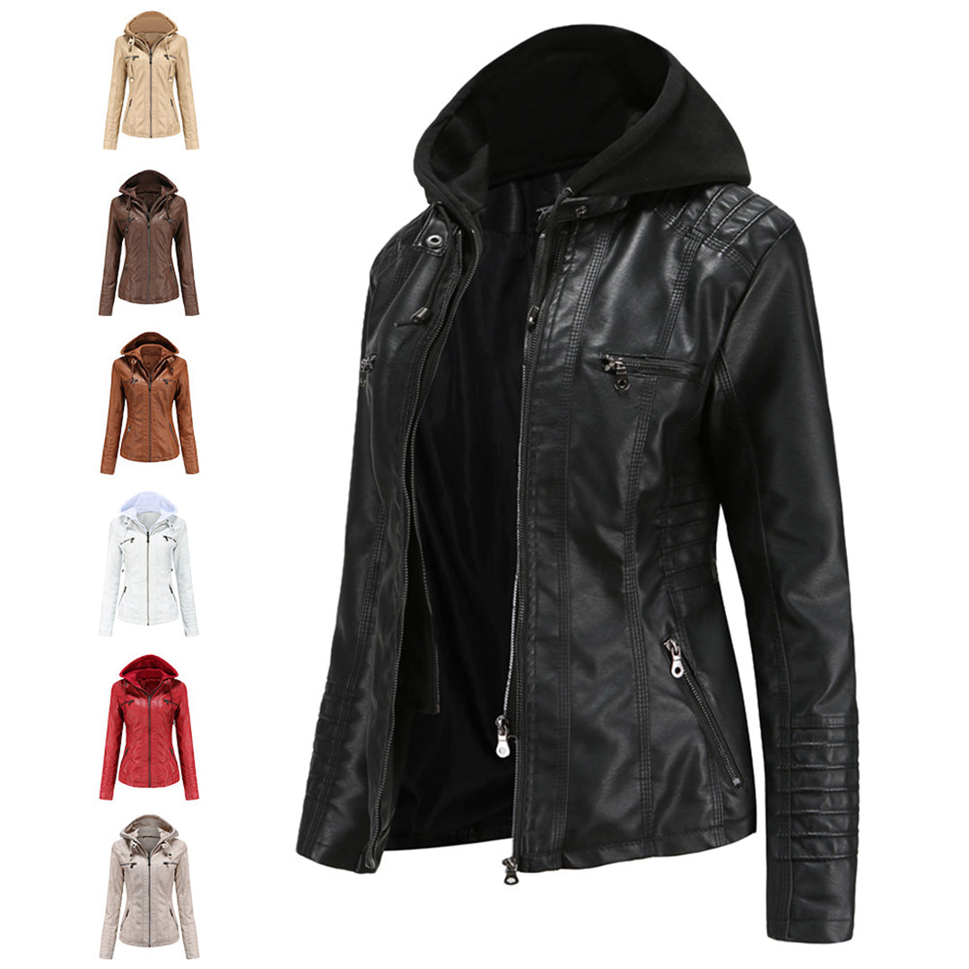 Stylish Leather Women's Jacket