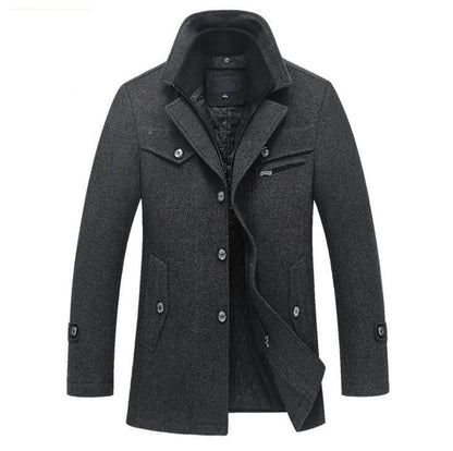 Willem | Warm Wool Men's Winter Tailcoat