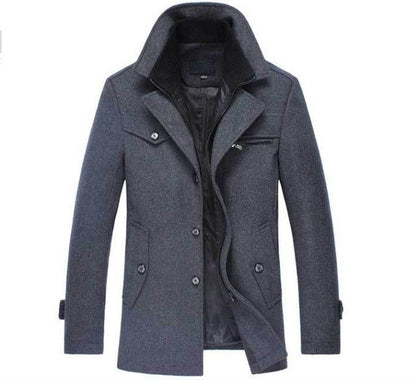 Willem | Warm Wool Men's Winter Tailcoat