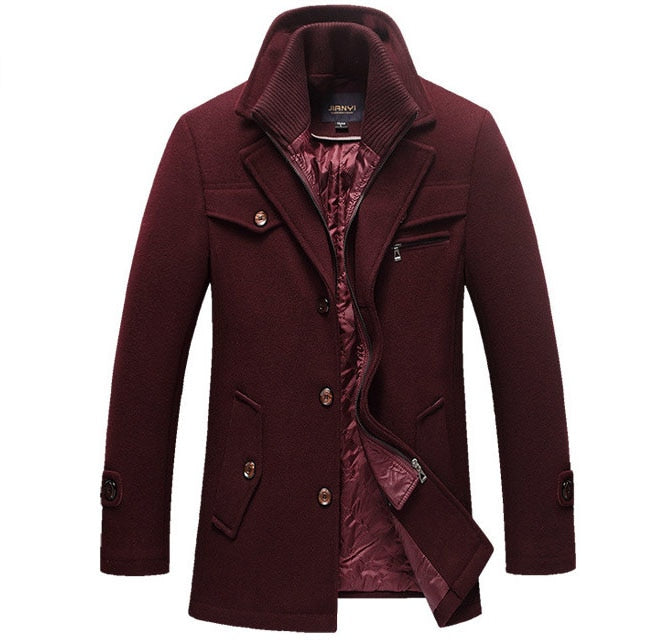 Willem | Warm Wool Men's Winter Tailcoat