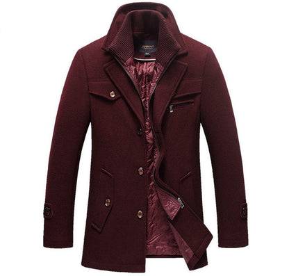 Willem | Warm Wool Men's Winter Tailcoat