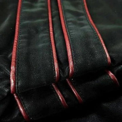 Willem | Black Leather Jacket for Men