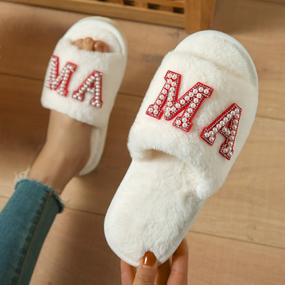 Zoë | Comfortable & breathable open-toe slippers with non-slip sole